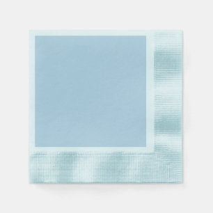 Beau blue (solid colour) napkin