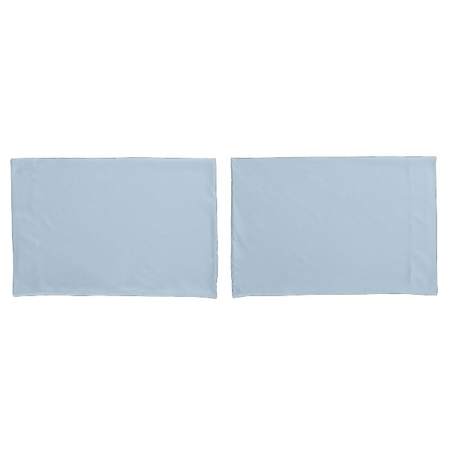 Beau blue  (solid colour)  pillowcase (Front-Set)