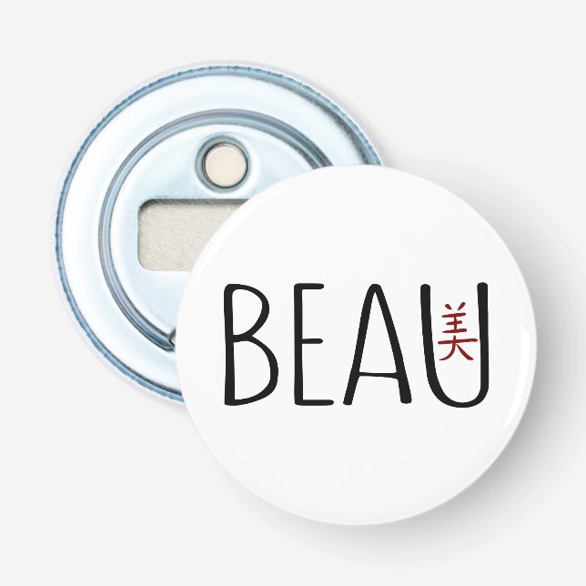 Beau Bottle Opener (Front)