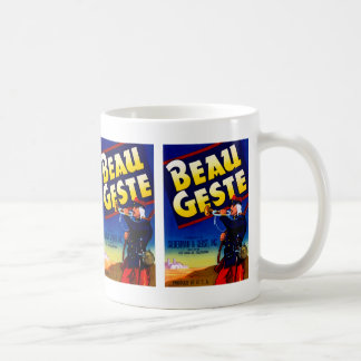 Beau Geste Label Coffee Mug