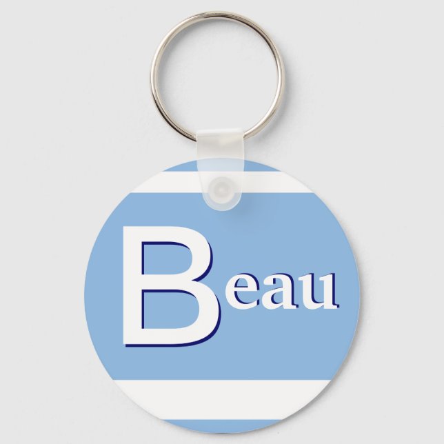Beau Keychain (Front)
