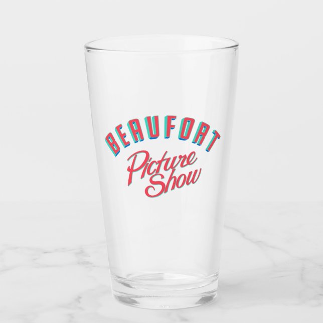 Beau Show Pint Glass (Front)