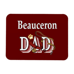 Beauceron Dad Magnet