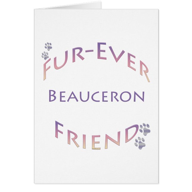 Beauceron Furever (Front)