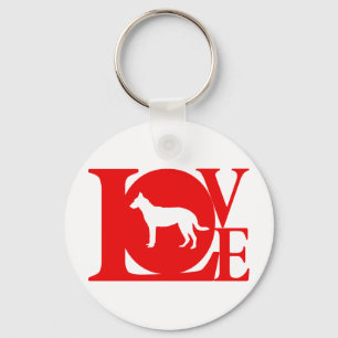 Beauceron Key Ring