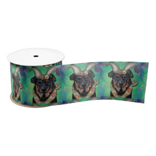 Beauceron satin ribbon