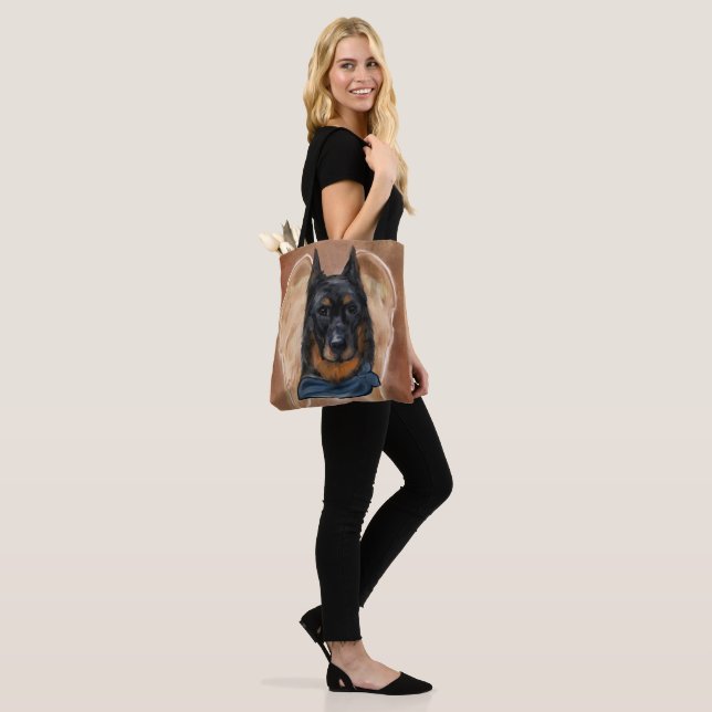 Beauceron Tote Bag (On Model)