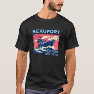 Beaufort NC Sportfishing Yacht Deep Sea Saltwater T-Shirt