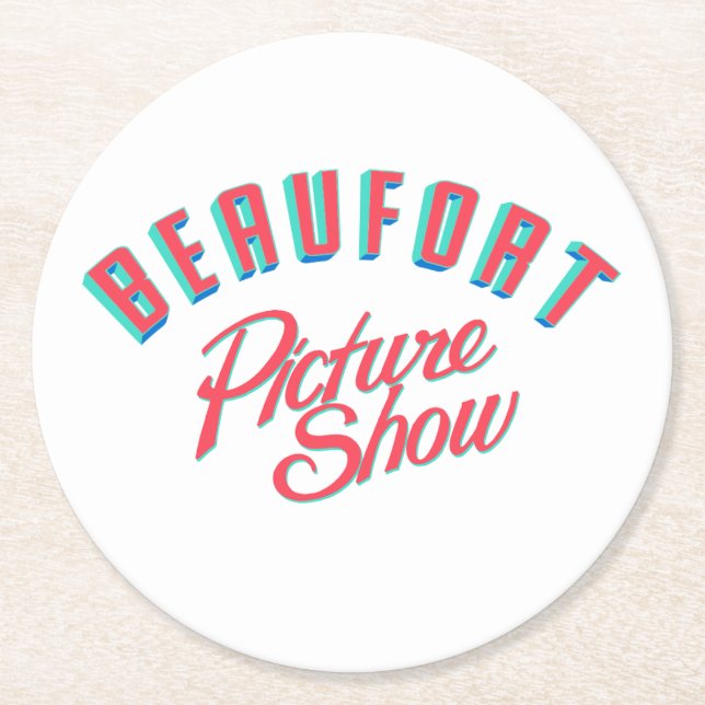 Beaufort Picture Show coasters (Front)