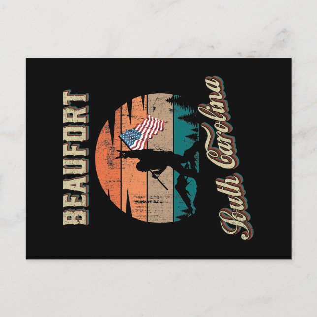 Beaufort South Carolina Postcard (Front)