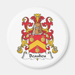 Beaulieu Family Crest Magnet