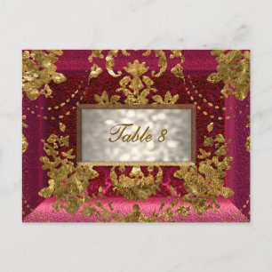 Beaumanoir Victorian Table Number Card