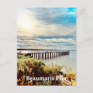 Beaumaris Pier Postcard