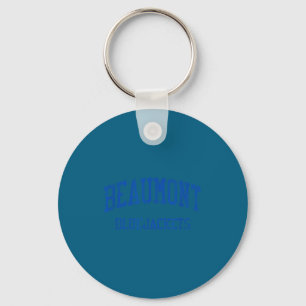 Beaumont high school hs st louis mo vintage sports key ring