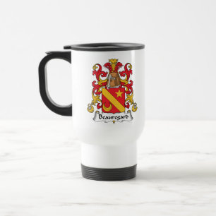 Beauregard Family Crest Travel Mug
