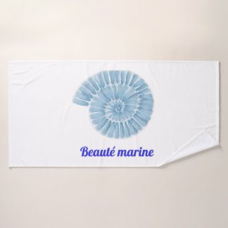 Beauté marine bath towel set