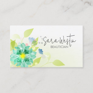 Beautician Beauty Business Card