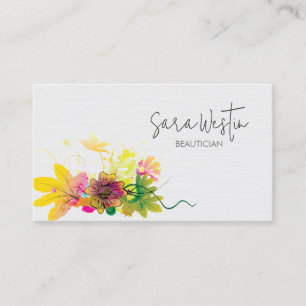 Beautician Beauty Consultant  Business Card