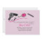 Beautician Beauty School Graduation Invites