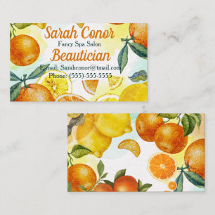 Beautician Business Card