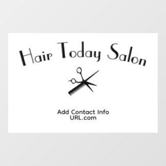 Beautician Design Business Name Contact Info