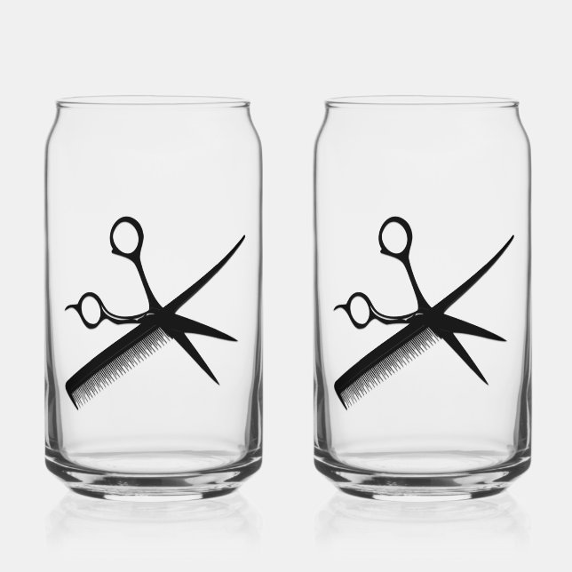 Beautician Design Can Glass (Front)