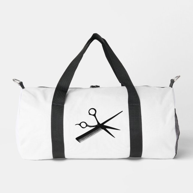 Beautician Design Duffle Bag (Front)