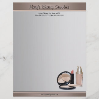 Beautician Letterhead