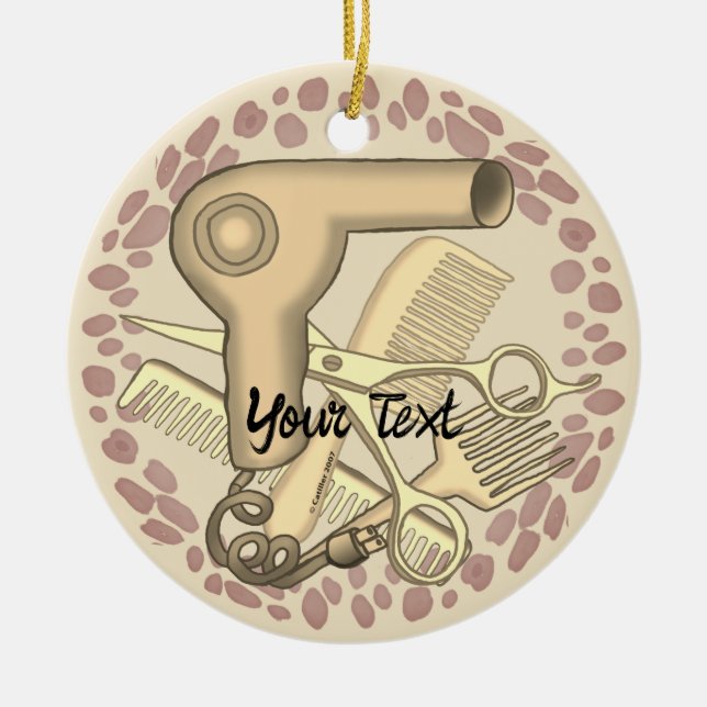 Beautician ornament (Front)