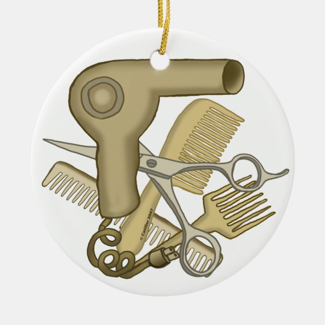 Beautician ornament (Front)