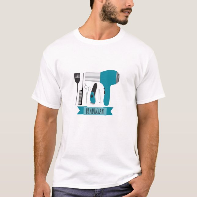 Beautician Tools T-Shirt (Front)