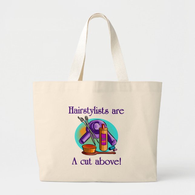 Beauticians are a cut above Tote Bag (Front)