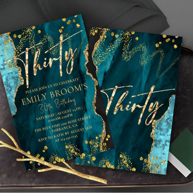 Beautiful 30th Birthday Invitation (Creator Uploaded)