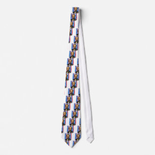 Beautiful Abraham Lincoln Portrait Tie