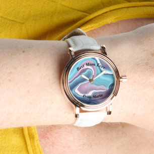 Beautiful Abstract Elegant Rose Gold Watch