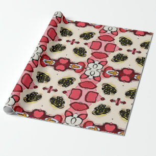 Beautiful abstract ethnic seamless patternabstract wrapping paper