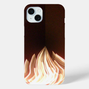 "Beautiful Abstract Flame" Art Print iPhone 15 Mini Case