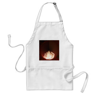 Beautiful Abstract Flame Art Print Standard Apron