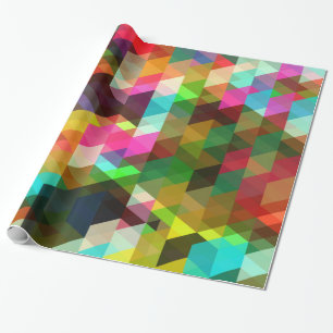 Beautiful Abstract Geometric Pattern Wrapping Paper