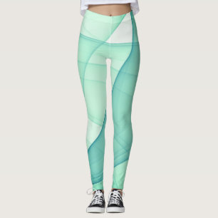 Beautiful Abstract Geometric Stylish Art Leggings