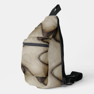 Beautiful Abstract Leave a Long Lasting Impression Sling Bag