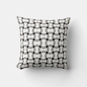 Beautiful abstract ornamental background, black, g cushion