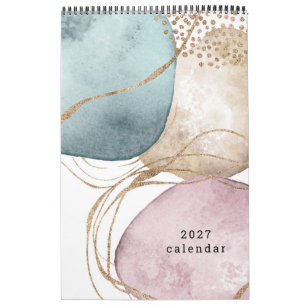 Beautiful Abstract Pattern 2027 Calendar