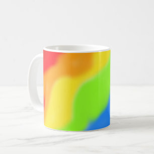 Beautiful Abstract Rainbow Design - Coffee Mug