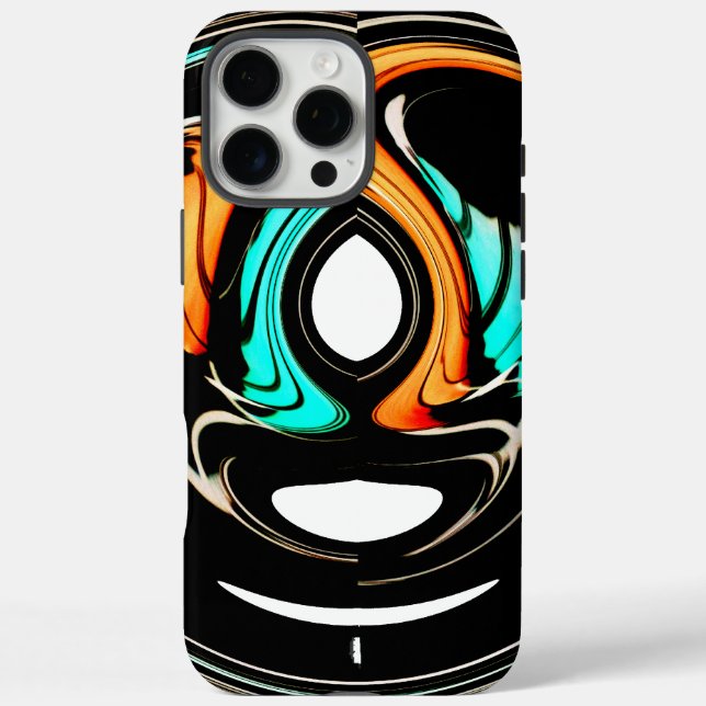 Beautiful Abstract Swirls Art Print Case-Mate iPhone Case (Back)