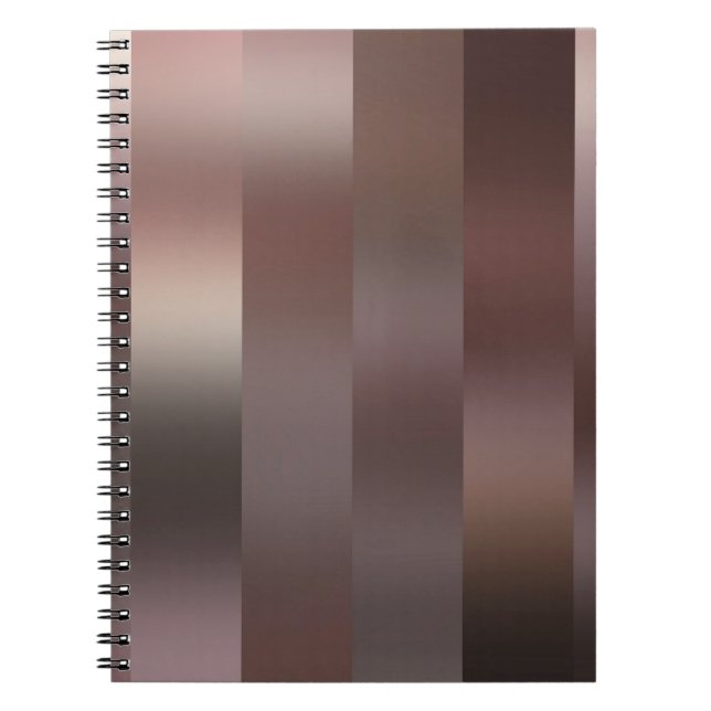 Beautiful abstract vertical brown background with  notebook (Front)