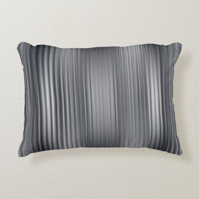 Beautiful abstract vertical grey background with l decorative cushion (Front)