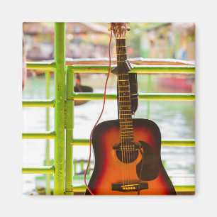 Beautiful Acoustic Guitar Magnet