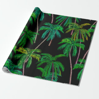 Beautiful acrylic seamless floral summer pattern w wrapping paper