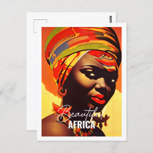 Beautiful Africa Famous Travel Place Vintage Postcard
